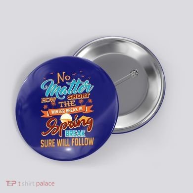 Short Winter School Break But Spring Break Will Follow Cute Gift Button