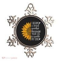Social Worker Sunflower Caseworker Social Work Month Ornament thumb 0