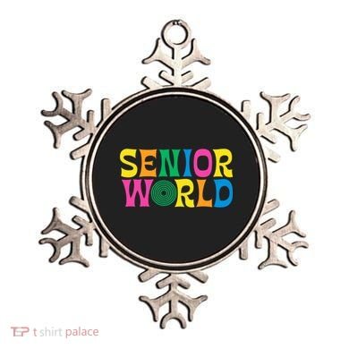 Senior World Ornament