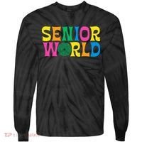 Senior World Tie-Dye Long Sleeve Shirt thumb 0