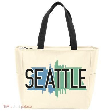 Seattle Washington Tote Bag