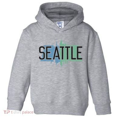 Seattle Washington Toddler Hoodie