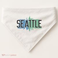 Seattle Washington USA-Made Doggie Bandana thumb 0