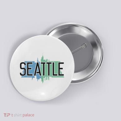 Seattle Washington Button