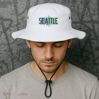 Seattle Washington Bucket Hat thumb 2