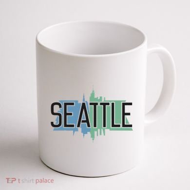 Seattle Washington Coffee Mug back