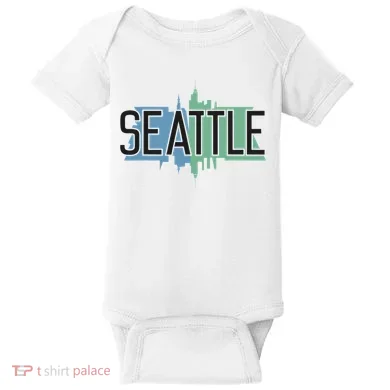 Seattle Washington Baby Bodysuit