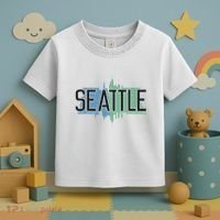 Seattle Washington Toddler T-Shirt thumb 3