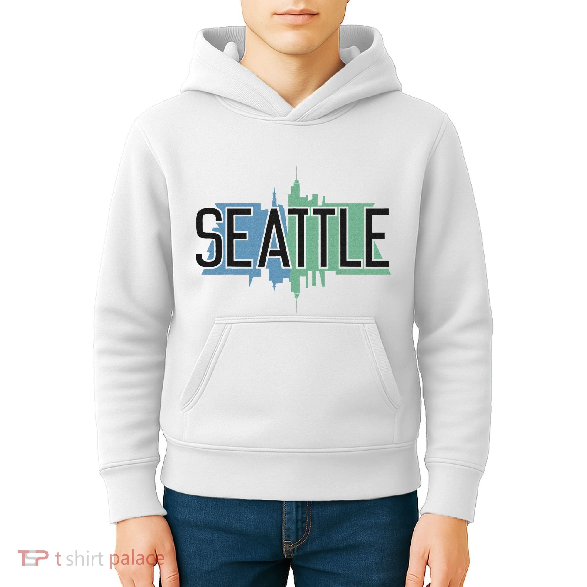 Seattle Washington Kids Hoodie