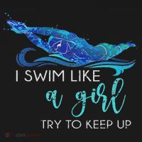 Swimmer Women Swim Sport Athlete Funny Swimming Women's Tank Top thumb 5