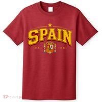SPAIN World Soccer Fan EST 1492 Vintage T-Shirt thumb 0