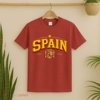 SPAIN World Soccer Fan EST 1492 Vintage T-Shirt thumb 2