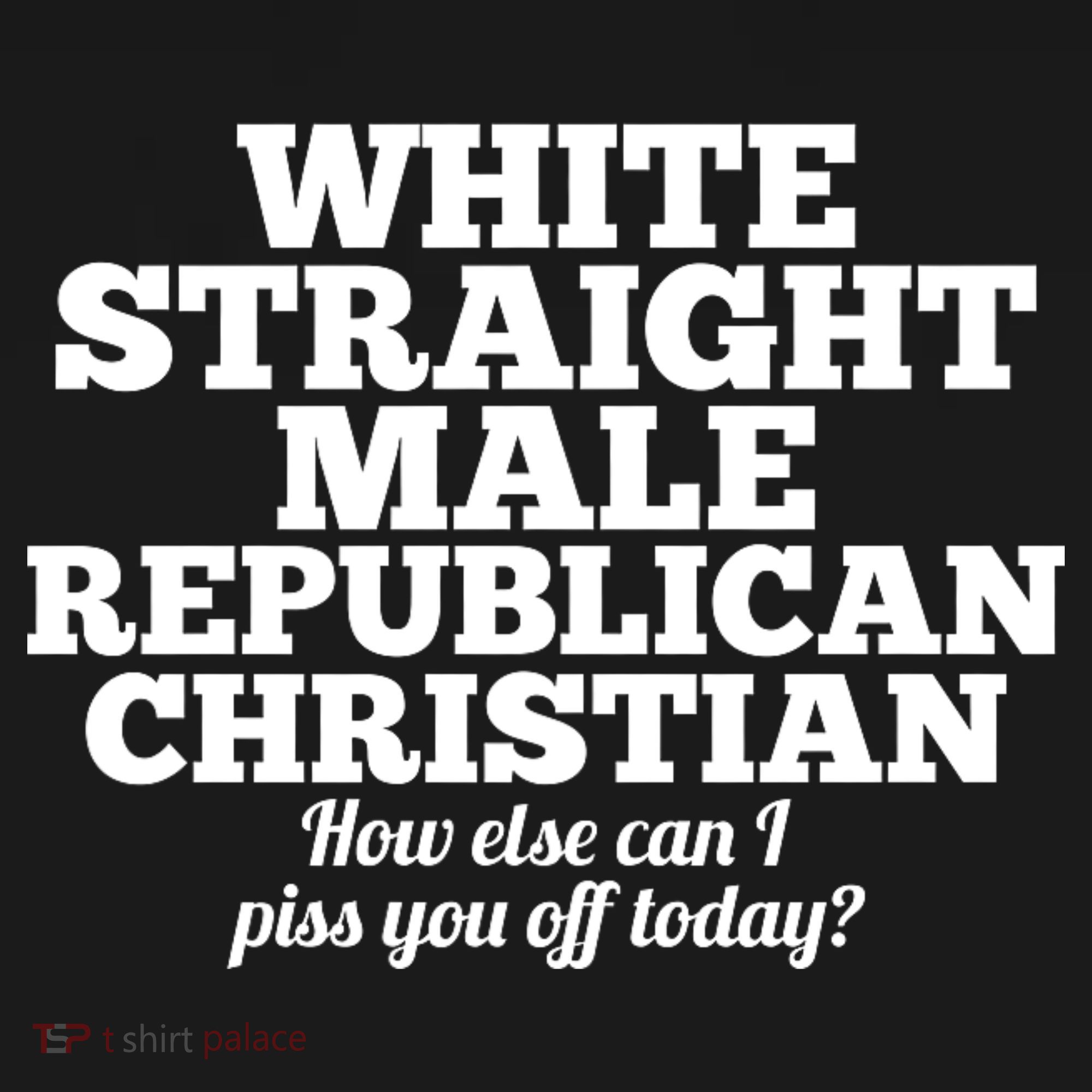 Sarcastic White Straight Male Republican Christian Women's Hoodie