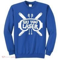 Skiing Winter Sports Meaningful Gift Skier Ski Mountains Skiing Cute Gift Sweatshirt thumb 0