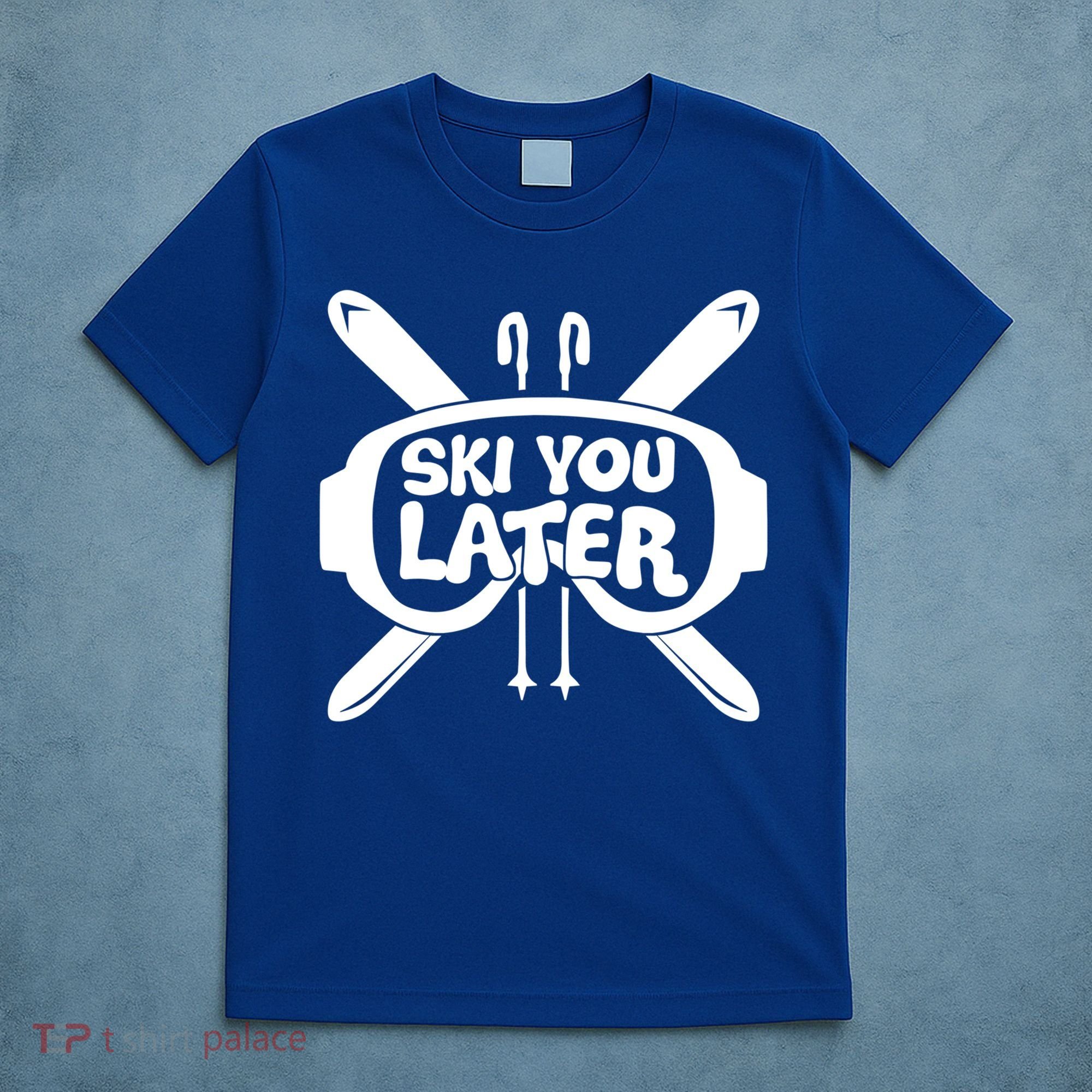Skiing Winter Sports Meaningful Gift Skier Ski Mountains Skiing Cute Gift T-Shirt
