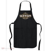 Serviam Will Serve Saint Michael Latin Phrase Catholic Apron thumb 0
