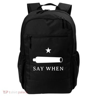 Say When Backpack
