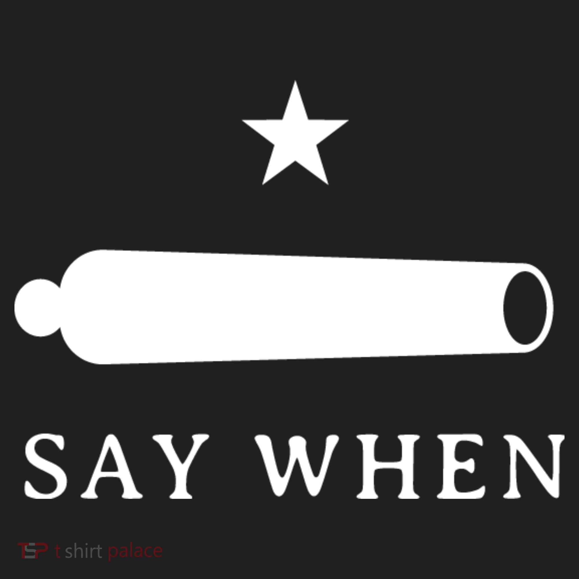 Say When Tumbler