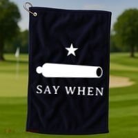 Say When Golf Towel thumb 1