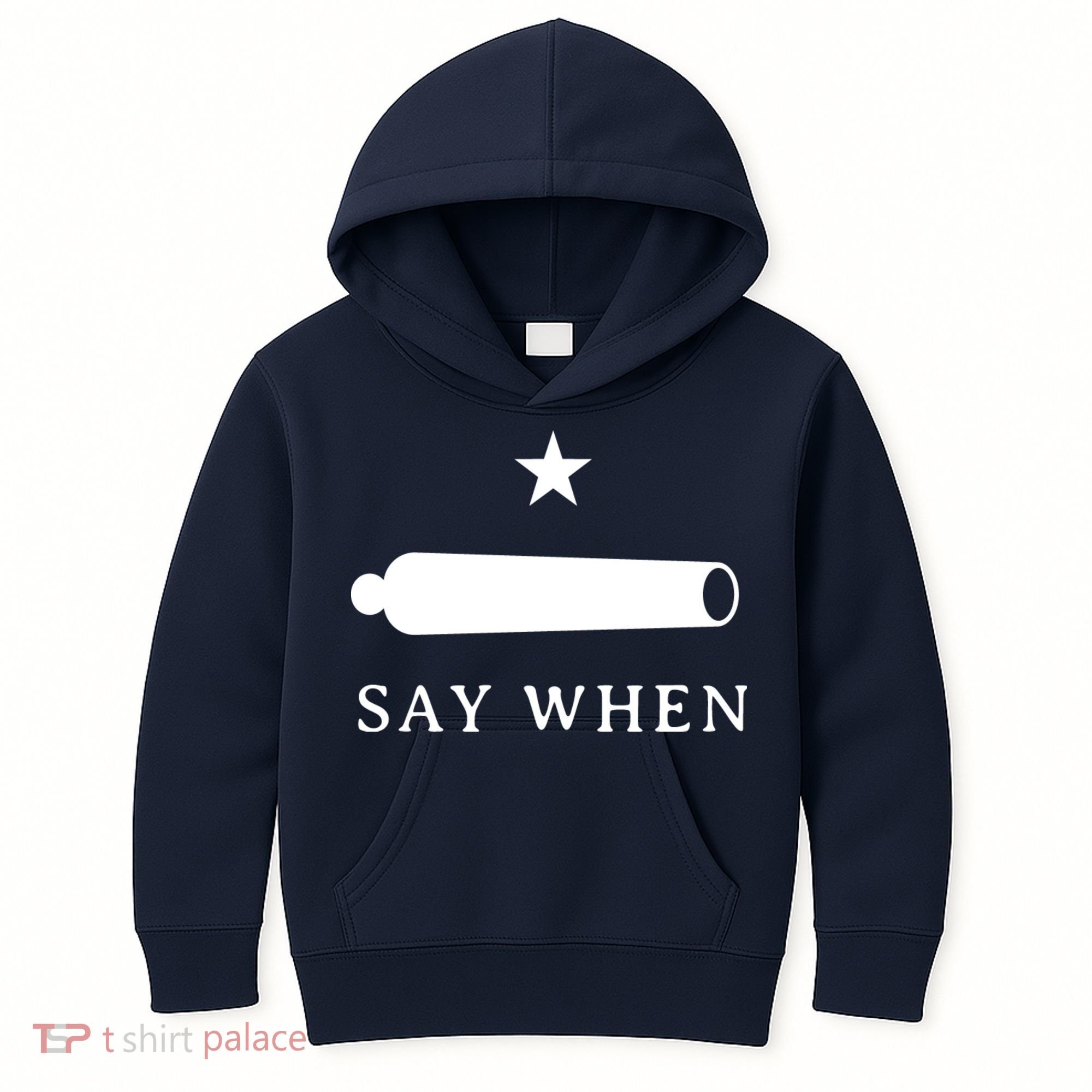Say When Kids Hoodie