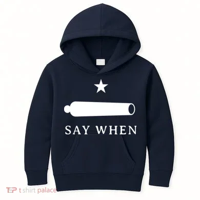 Say When Kids Hoodie