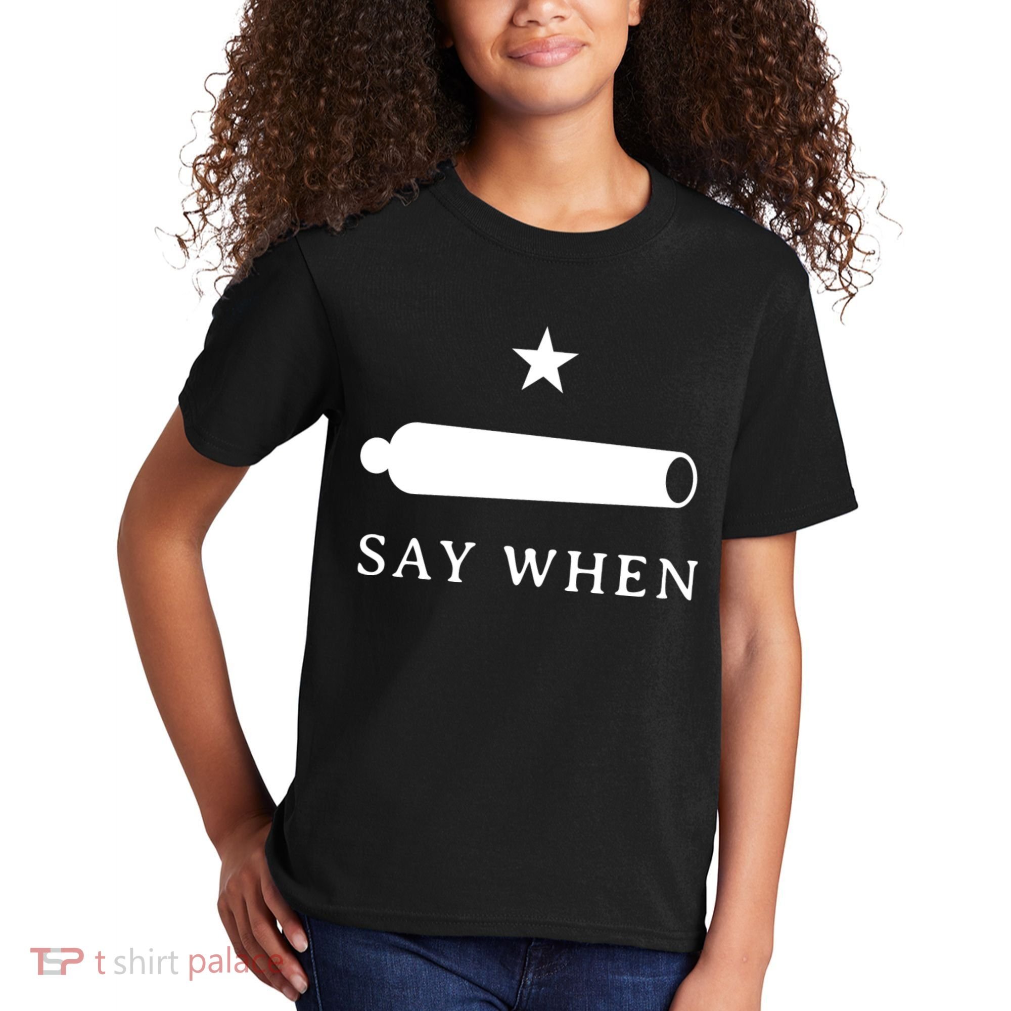 Say When Kids T-Shirt