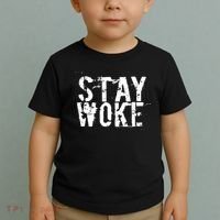 Stay Woke Toddler T-Shirt thumb 2