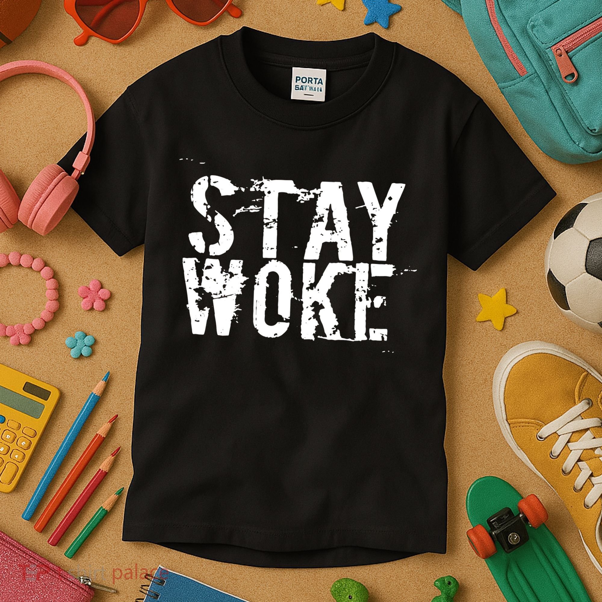 Stay Woke Kids T-Shirt