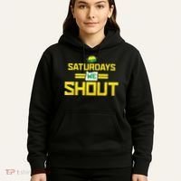Saturdays We Shout For Oregon Hoodie thumb 5