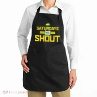 Saturdays We Shout For Oregon Apron thumb 2