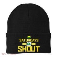 Saturdays We Shout For Oregon Beanie thumb 0