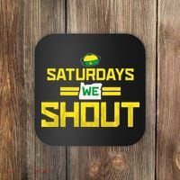Saturdays We Shout For Oregon Coaster thumb 0