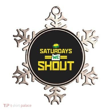 Saturdays We Shout For Oregon Ornament