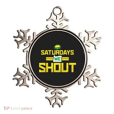Saturdays We Shout For Oregon Ornament