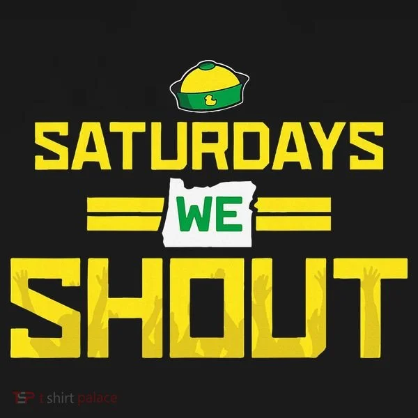 Saturdays We Shout For Oregon Toddler Hoodie