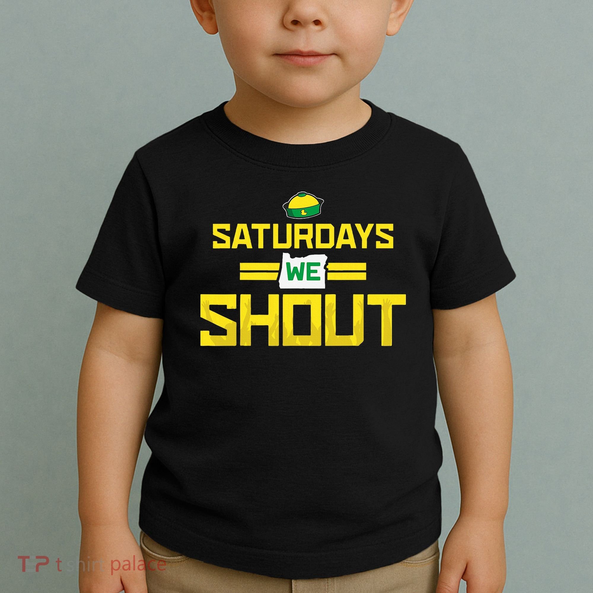 Saturdays We Shout For Oregon Toddler T-Shirt