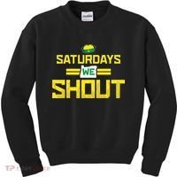 Saturdays We Shout For Oregon Kids Sweatshirt thumb 0