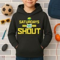 Saturdays We Shout For Oregon Kids Hoodie thumb 2