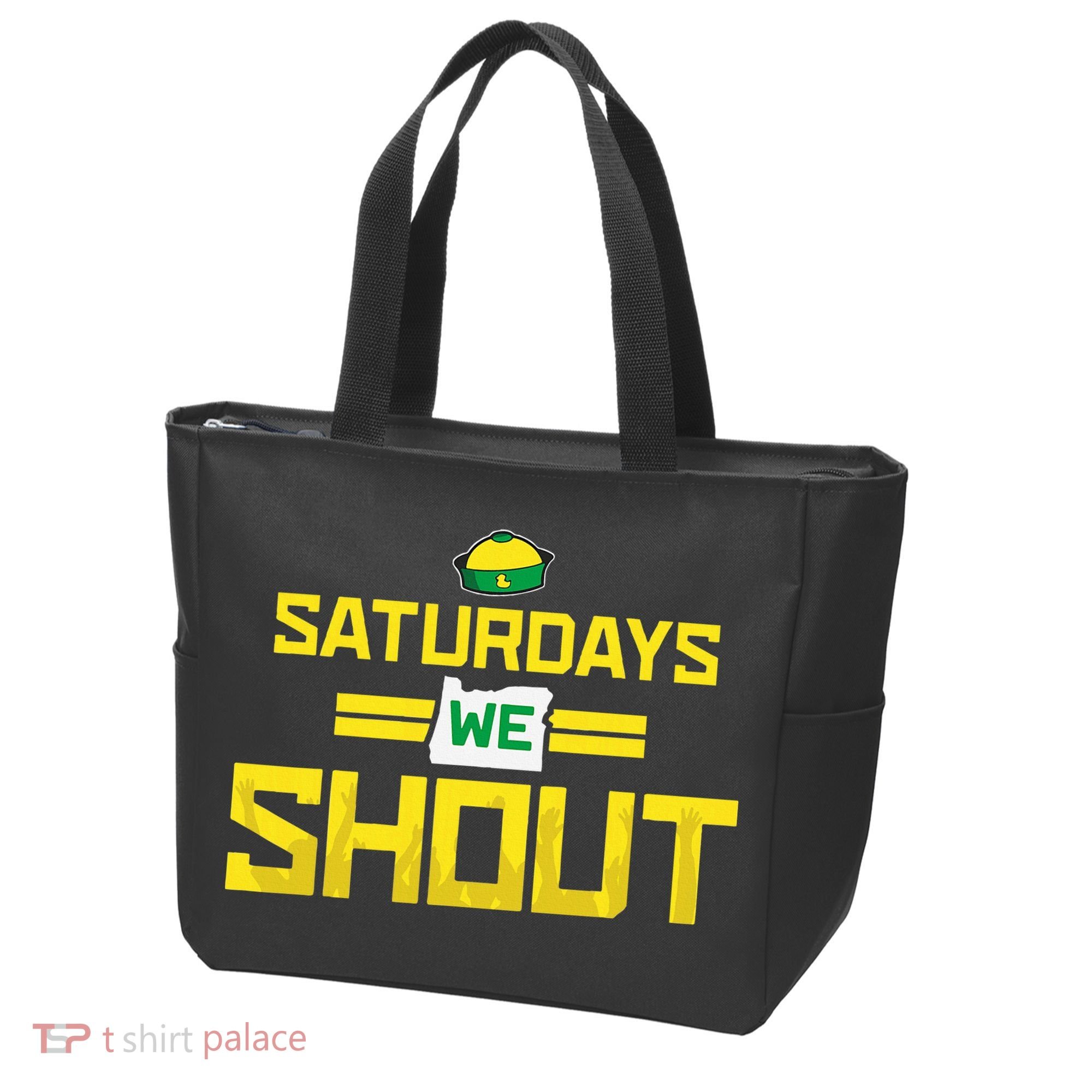 Saturdays We Shout For Oregon Tote Bag