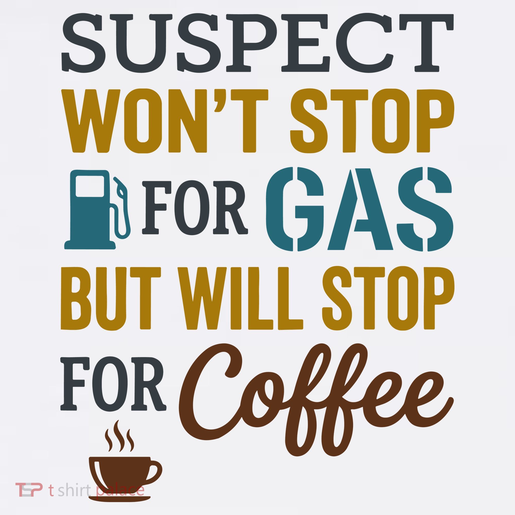Suspect Won't Stop For Gas But Will Stop For Coffee Apron
