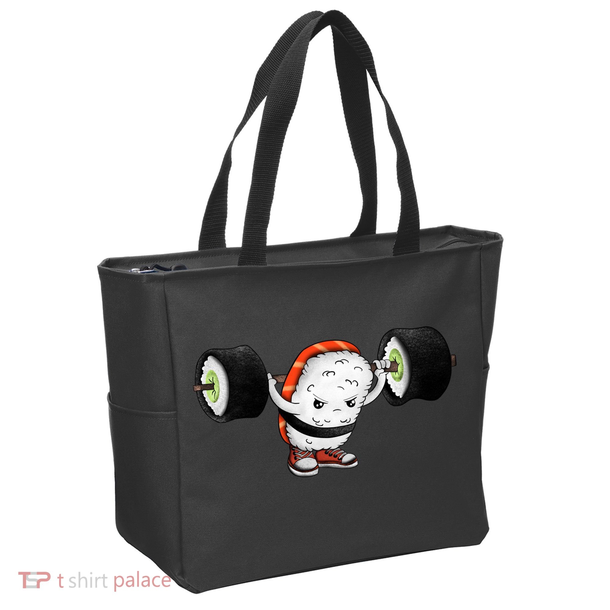 Sushi Weightlifting Tote Bag