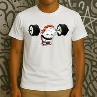 Sushi Weightlifting T-Shirt thumb 3
