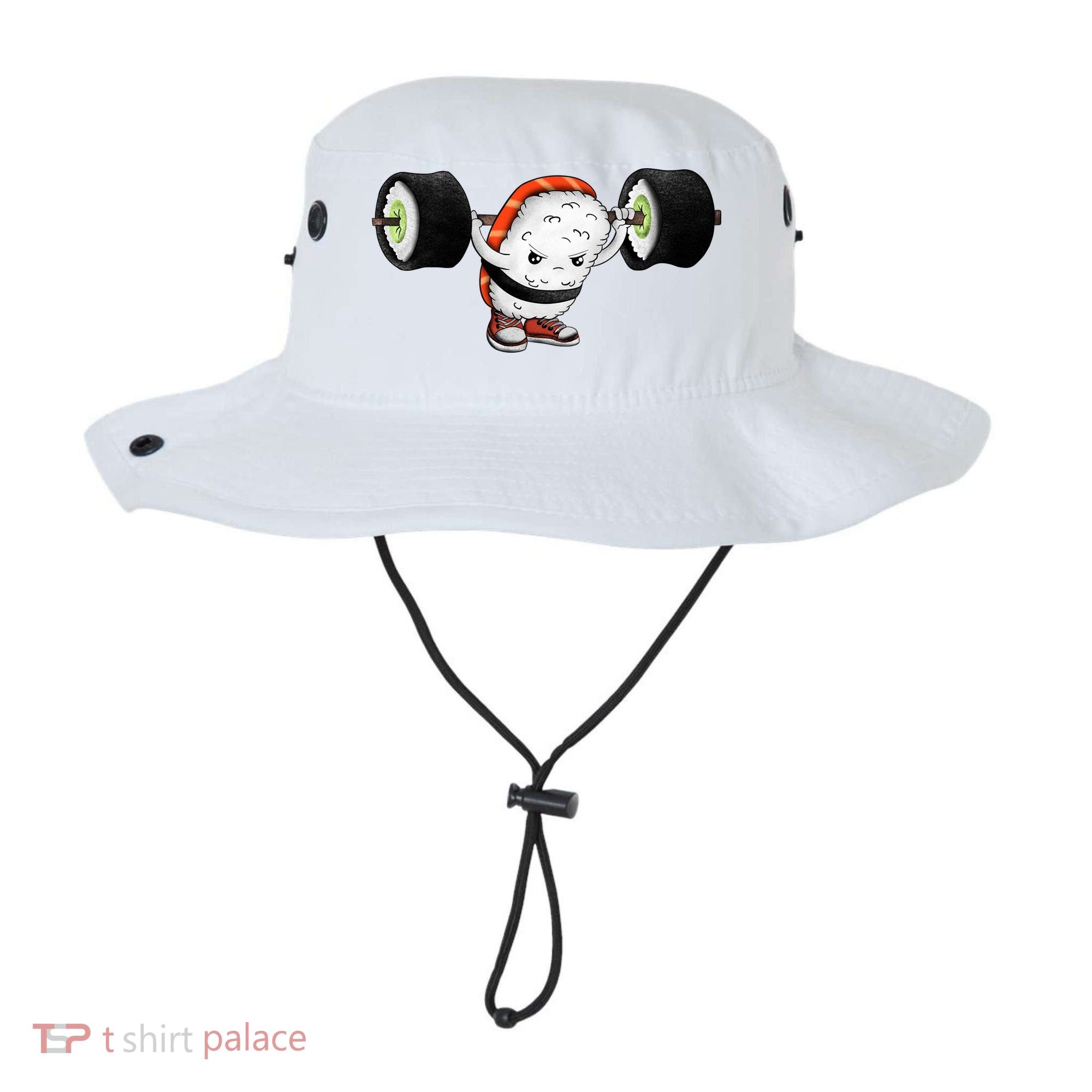Sushi Weightlifting Bucket Hat