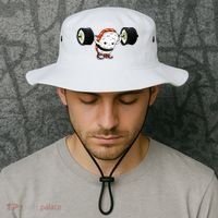 Sushi Weightlifting Bucket Hat thumb 2