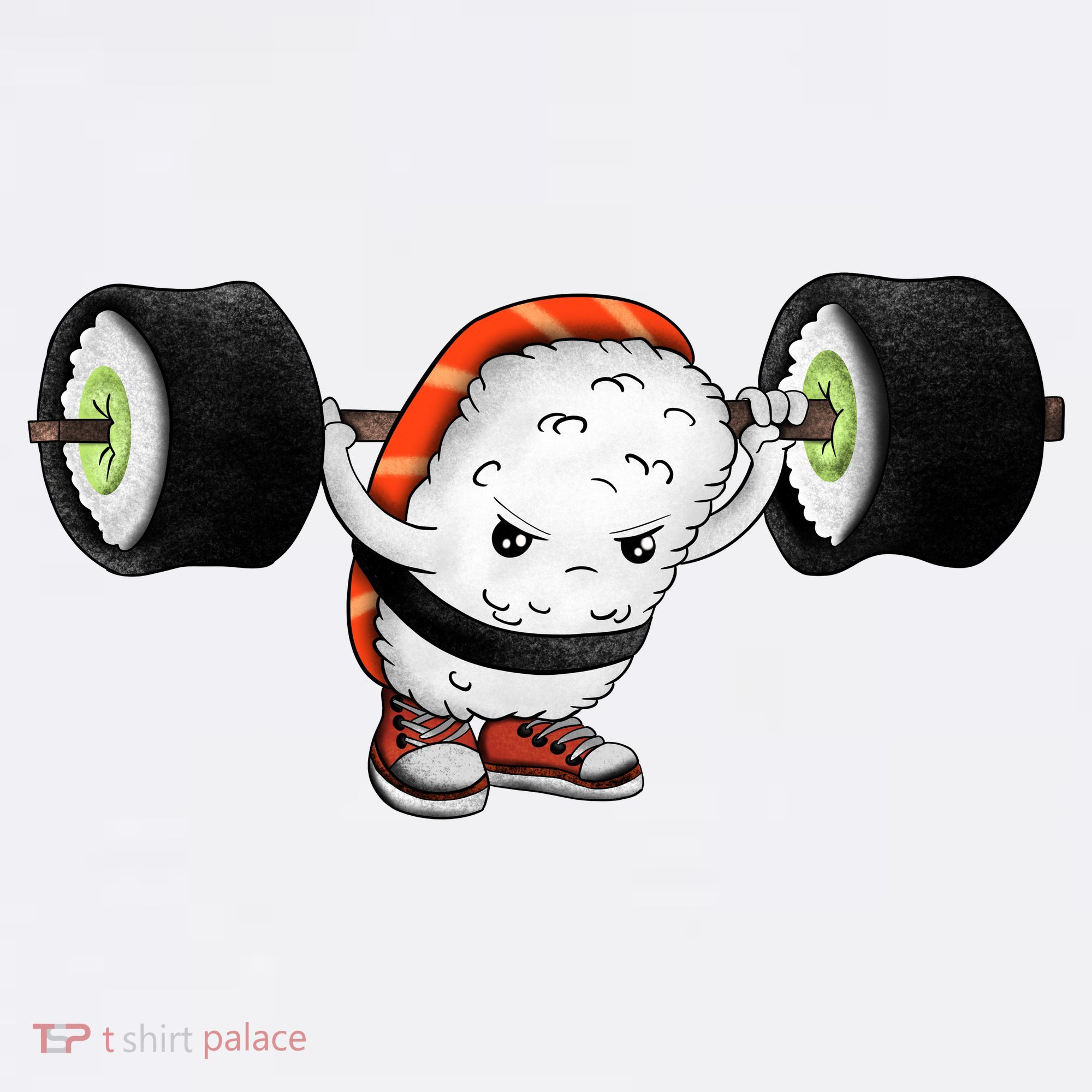 Sushi Weightlifting Polo