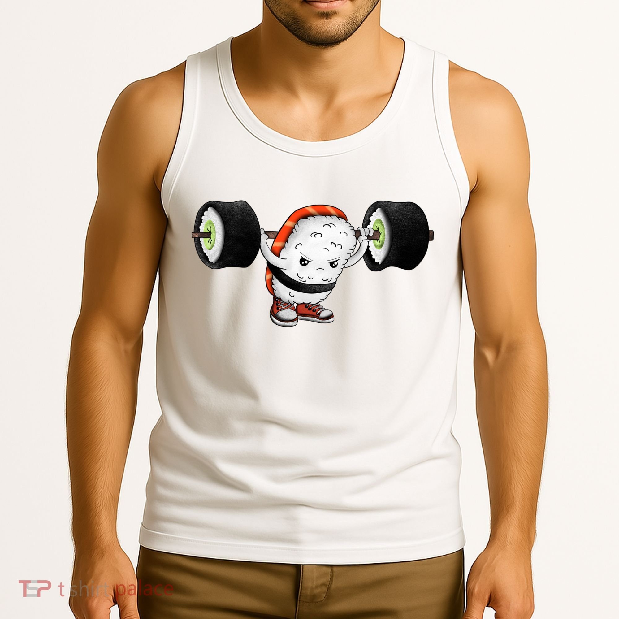 Sushi Weightlifting Tank Top