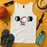 Sushi Weightlifting Tank Top thumb 4