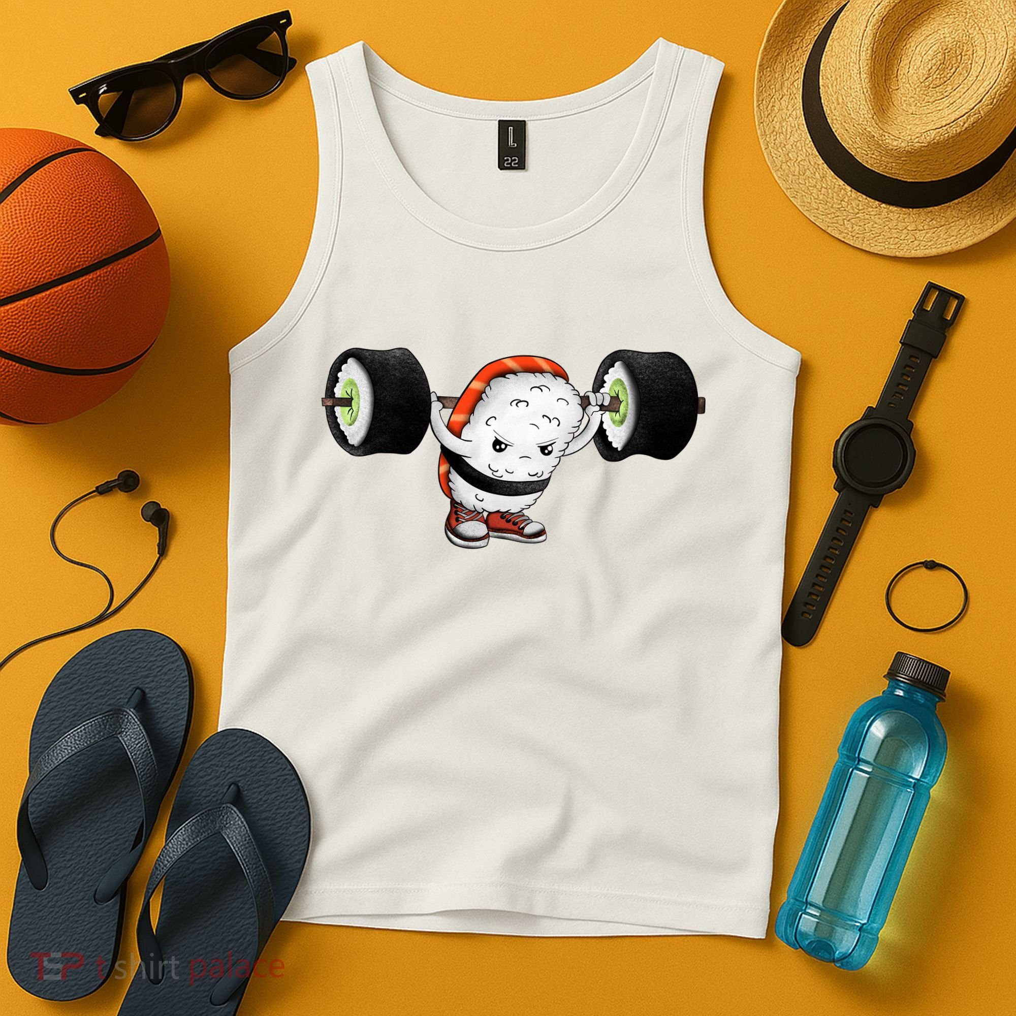 Sushi Weightlifting Tank Top
