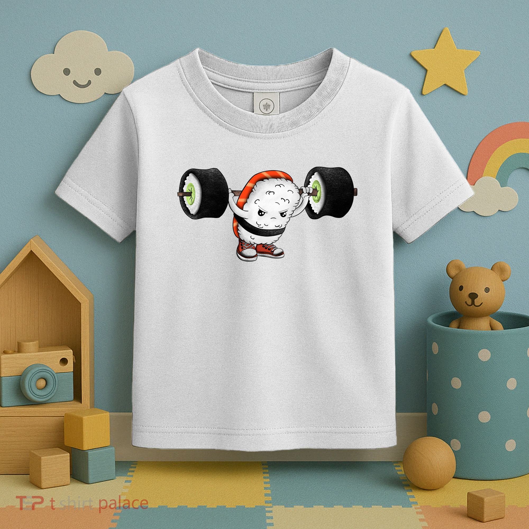 Sushi Weightlifting Toddler T-Shirt