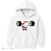 Sushi Weightlifting Kids Hoodie thumb 0